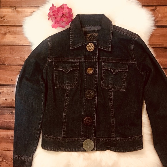 CAbi Jackets & Blazers - Cabi Blue Jean Button Jacket